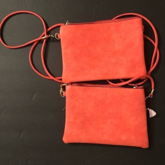 Lot Of 2 Coral Purses - Picture 4 of 5